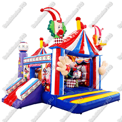 Коммерческий надувной батут "Цирковое представление"