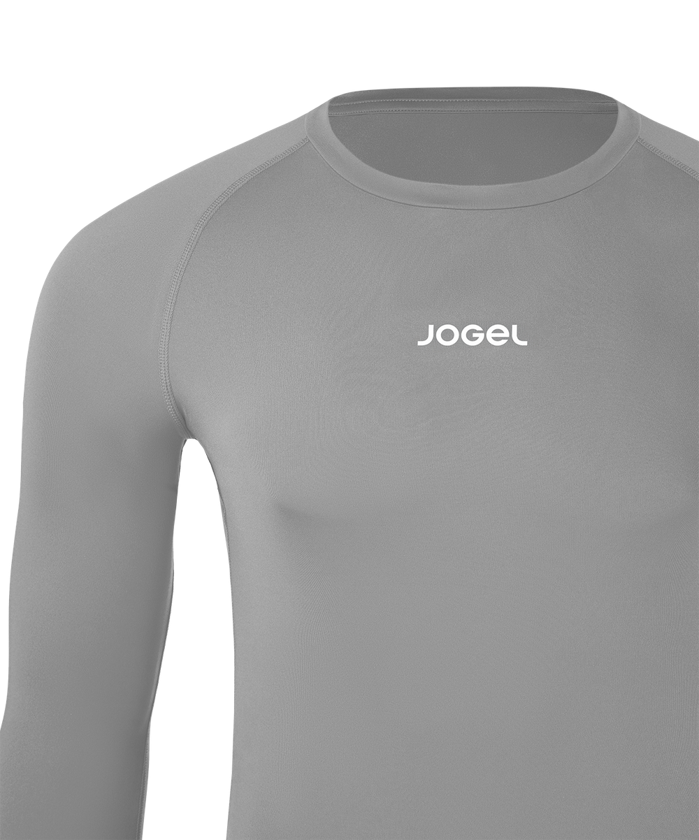 Лонгслив компрессионный Jogel CAMP 2 PerFormDRY Baselayer LS Tee, серый 92