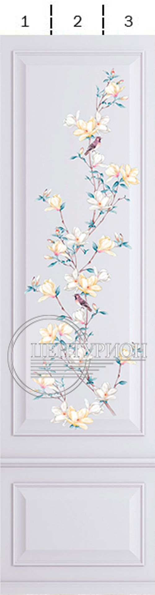 Панель ПВХ фотопечать Южный сад 2700х250 мм