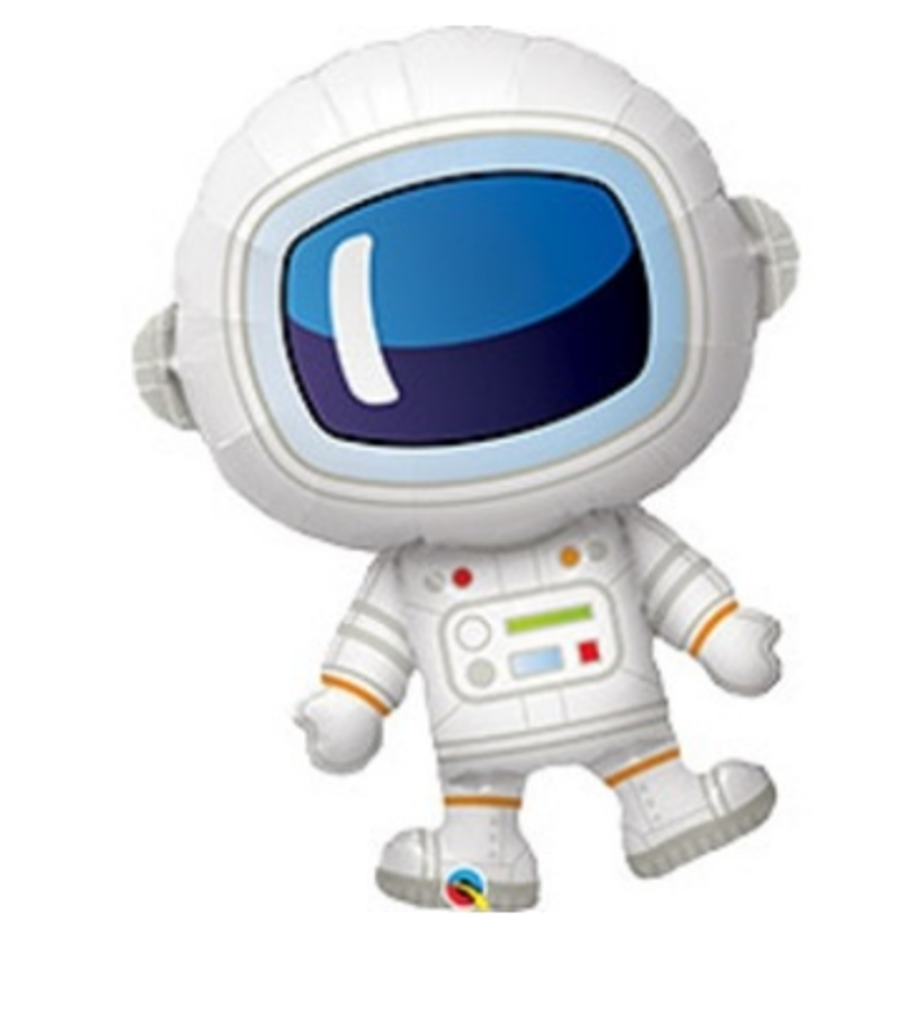 Q Фигура, Космонавт, 36"/91 см, 1 шт.