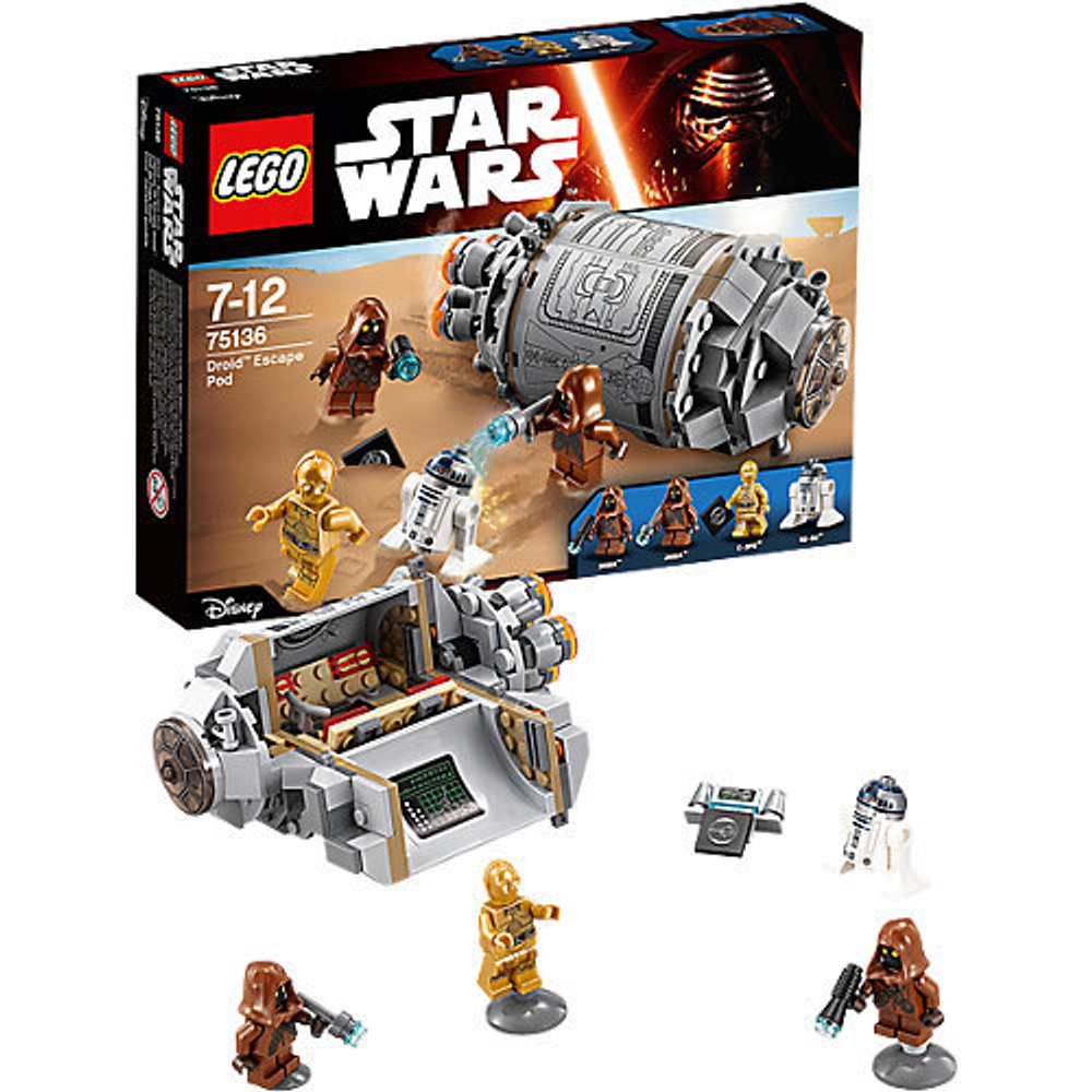 LEGO Star Wars: Спасательная капсула дроидов 75136 — Droid Escape Pod — Лего Звездные войны Стар Ворз