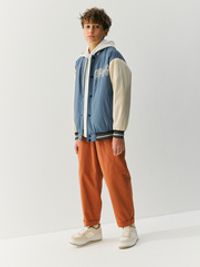 Бомбер с утеплителем "Деним" 7+