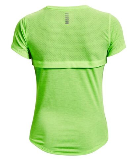 Женская теннисная футболка Under Armour Streaker Run Short Sleeve - quirky lime/reflective