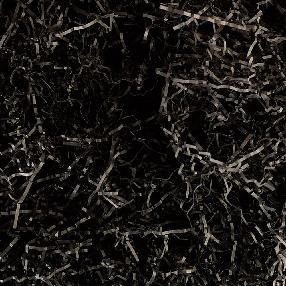 Наполнитель для коробок Бумажный Черный 100 гр