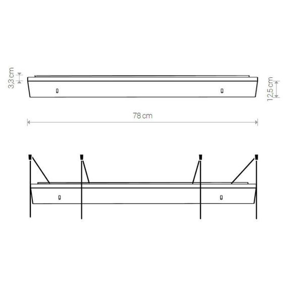 Основание для светильника Nowodvorski Cameleon Canopy D 780 8552
