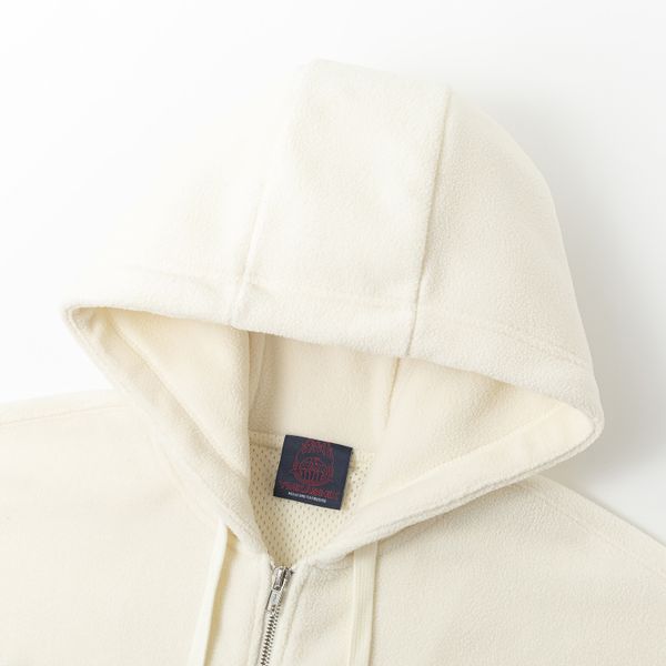 Худи Zip Original fleece белое - фото 13