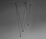 Подвесной дизайнерский светильник Match by Vibia (3 плафона)