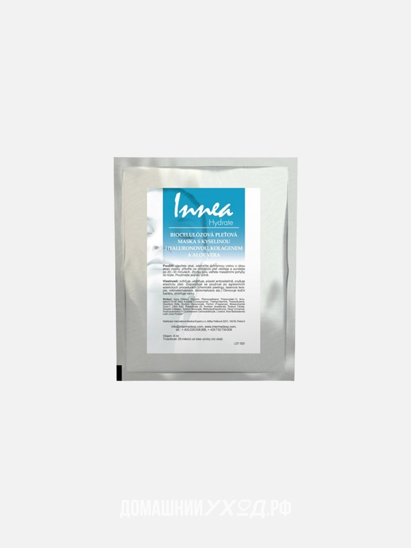 Увлажняющая биоцеллюлозная маска Innea Hydrate mask