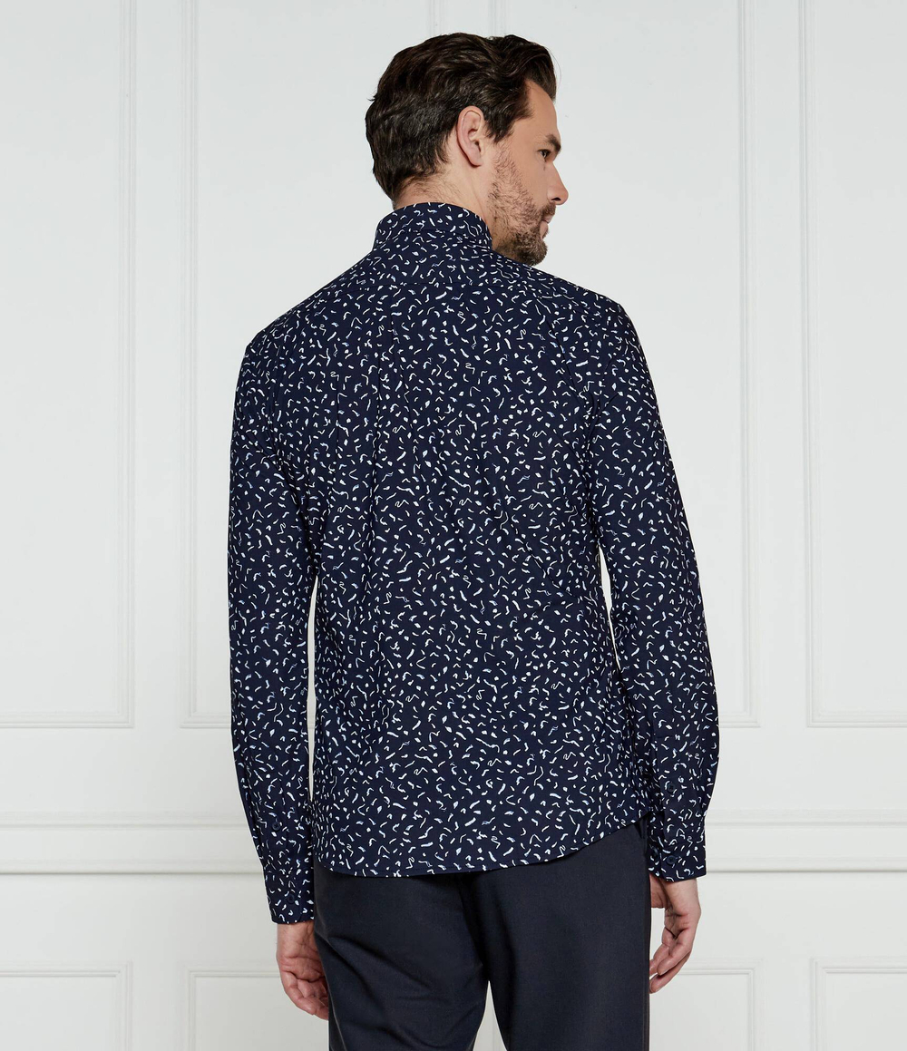 Рубашка P-ROAN-kent-C1-233 BOSS BLACK - темно-синий(50533561)