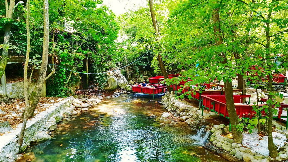 Пикник и рыбалка на горной реке Улупынар