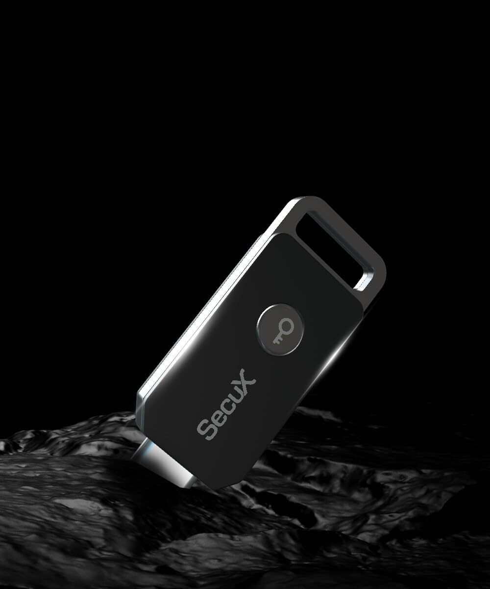 SecuX PUFido — Ключ безопасности с PUF-технологией и USB-C Аппаратная аутентификация с защитой от клонирования для FIDO2/U2F