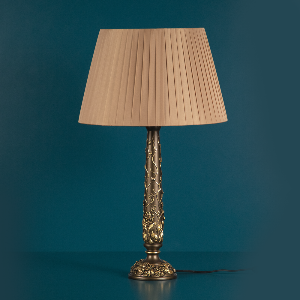 Настольный светильник Лето Шебби Бронза