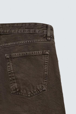 ZARA ДЖИНСЫ FLARE FIT, КОРИЧНЕВЫЙ