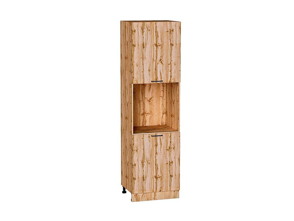 Шкаф пенал с 2-мя дверцами под технику Флэт