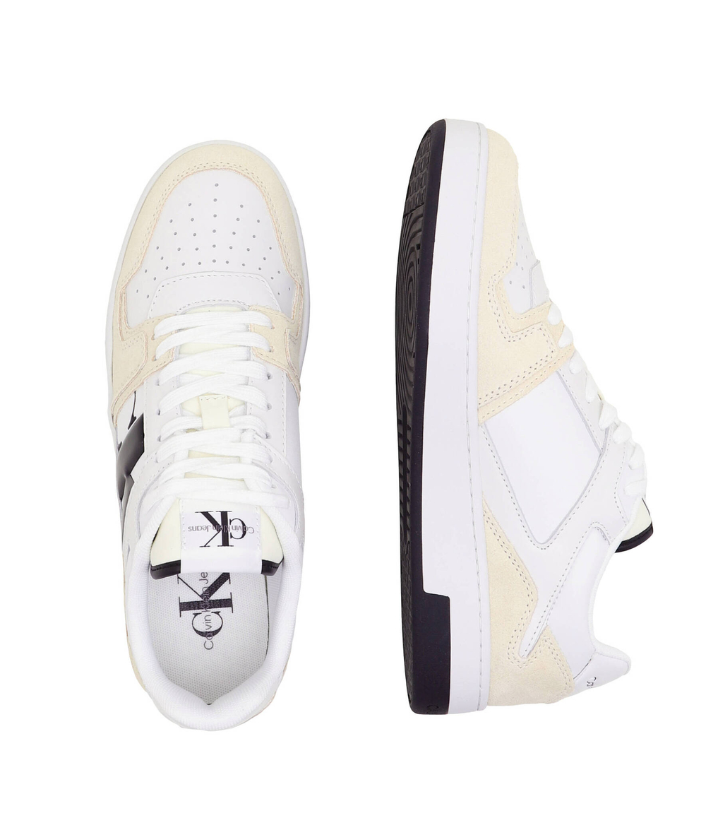 Кожаные кроссовки CALVIN KLEIN JEANS - белый(YM0YM00933)