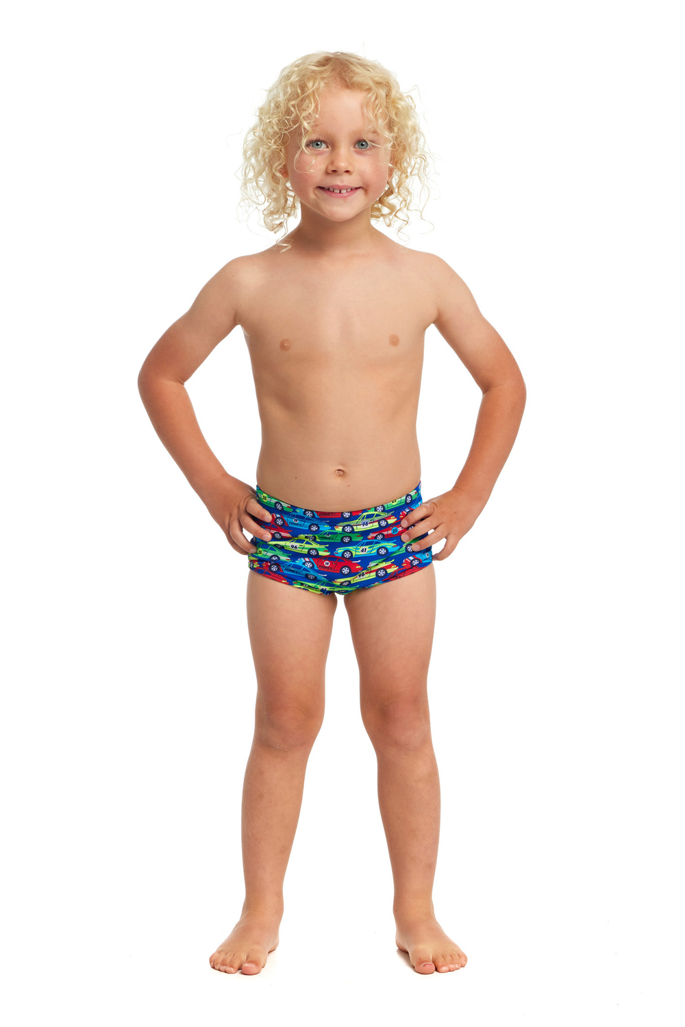 Плавки FUNKY TRUNKS Toddler Boys Car Stacker