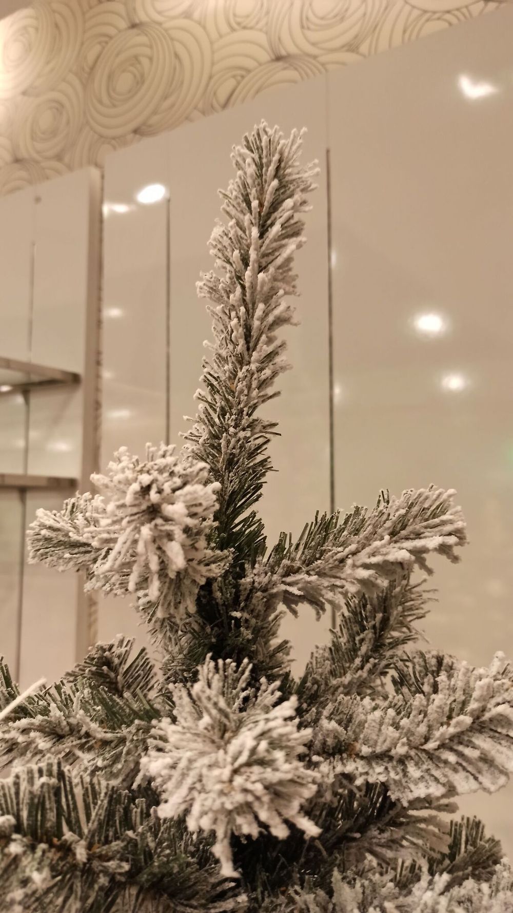 Заснеженная Ель «Лесная сказка» (пвх) высота 2,1 м