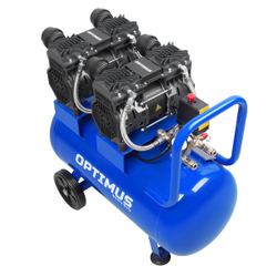 OPT-305044 Компрессор поршневой безмасляный, 440 л/мин, 3 КВт, 220 В, ресивер 50 л