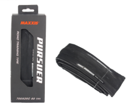 Велопокрышка Maxxis Pursuer, 700X25C, TPI 60, Foldable, чёрный, 2021, ETB00239100