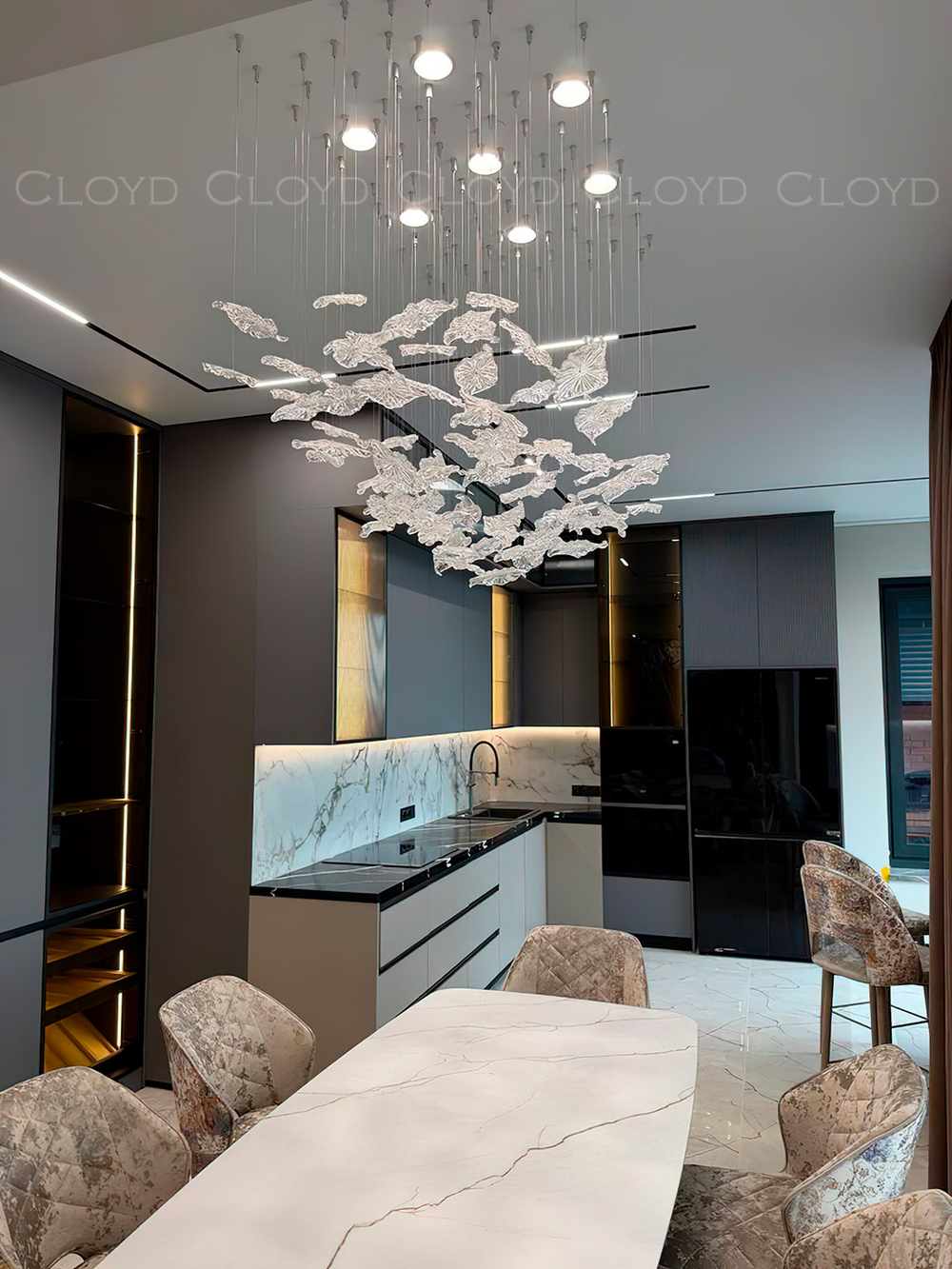 Декоративная композиция Cloyd AERIA 1688 S95 / шир. 120 см (арт.60006)