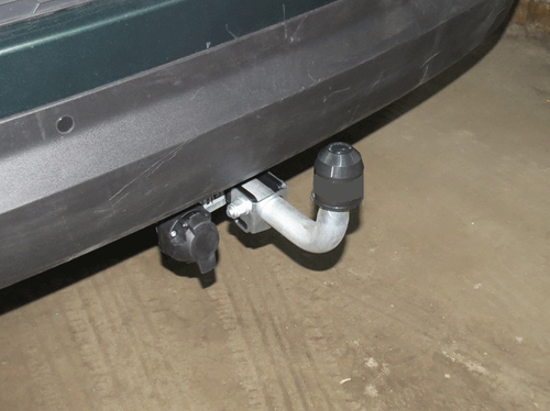 Фаркоп ОЦИНКОВАННЫЙ с эл-кой Smart для Volkswagen Tiguan  Skoda Kodiaq  Yeti  Audi Q3 (оцинк. Шар)(паспорт и сертификат в комплекте) ZV101A