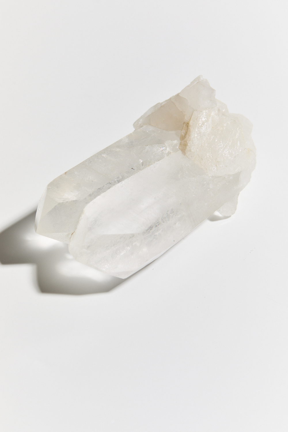 Горный хрусталь сросток кристаллов