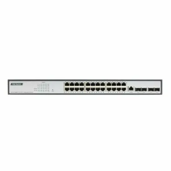 ORIGO Сетевое оборудование OS3228P 250W A1A Управляемый L3 PoE-коммутатор 24x1000Base-T PoE+, 4x10G SFP+, PoE-бюджет 250 Вт