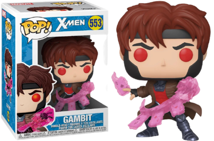 Фигурка Funko POP! Bobble: X Men Classic: Gambit with Cards
