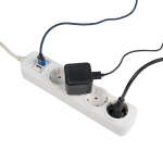 Удлинитель "Эксперт" 4 гнезда 3 метра 16А/3,5кВт с 2 USB 2,1А ПВС 3x1 EKF PROxima