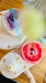 Свеча "Пион" малый