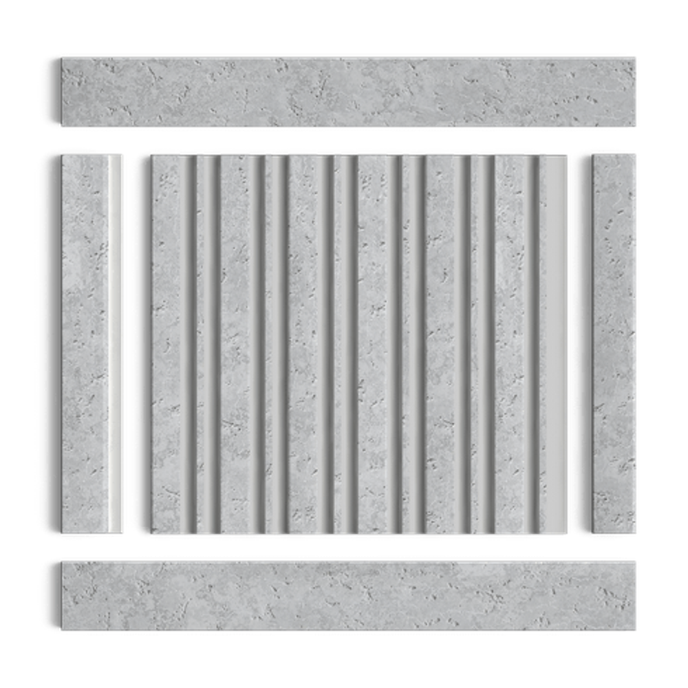 Стеновая панель HiWood декорированная, 270x12 см