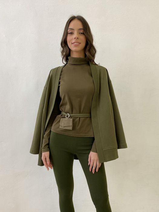 ЛОНГСЛИВ МАДДИ ОЛИВКОВЫЙ (Оливковый XS)