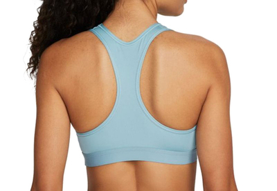 ТОП теннисный Nike Dri-Fit Swoosh Band Bra Non Pad - worn blue/worn blue/white