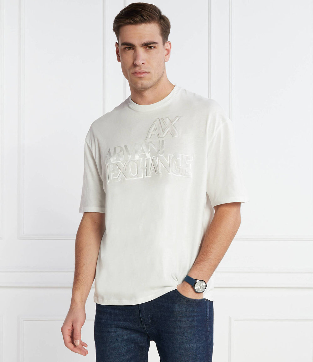 Футболка Armani Exchange - белый(3DZTBC ZJ3VZ)