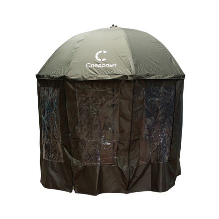 Зонт рыболовный универсальный с тентом 240 см СЛЕДОПЫТ d=2,4 м/6/