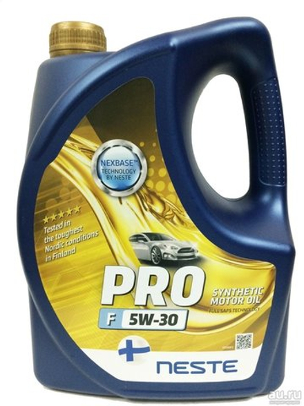 Моторное масло NESTE City Pro 5w30 4л