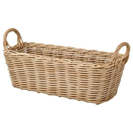 IKEA FLODBJÖRK  (ИКЕА ФЛОДБЙÖРК)  -  Ящик для цветов, внутренний/наружный, светло-серый-коричневый, 54x21 см