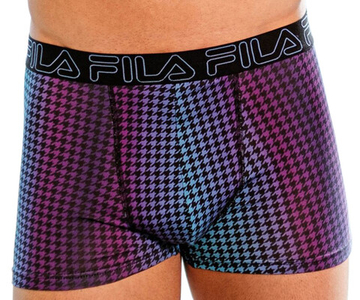 Мужские спортивные боксеры Fila Underwear Man Boxer 1P - разноцветный