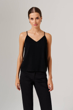 23176 Топ женский (черный)