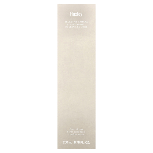 Huxley, Secret of Sahara, очищающий гель, 200 мл (6,76 жидк. унц.)