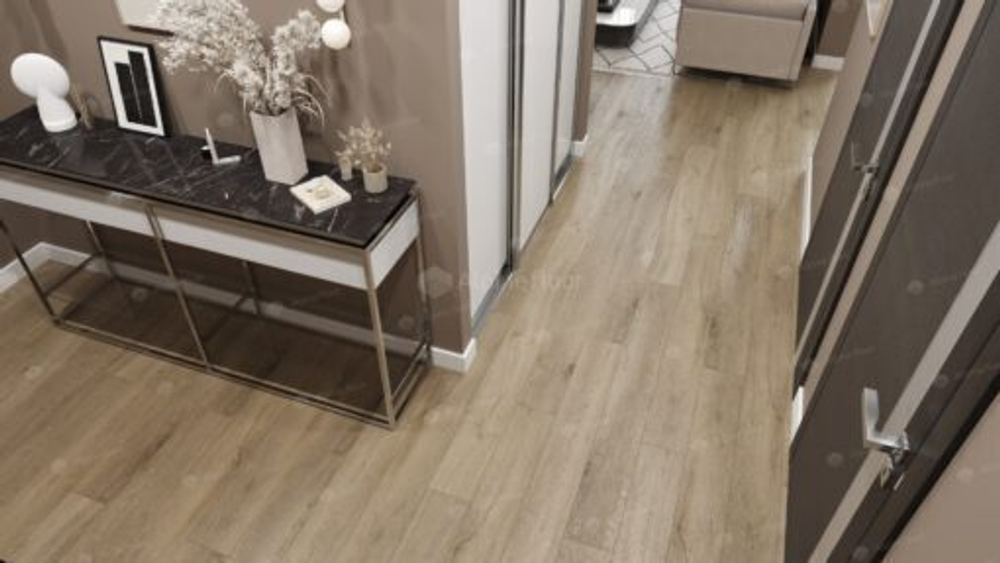 Кварц-виниловая плитка Alpine Floor Premium XL Дуб млечный ава ECO 7-13
