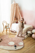 Шерстяной стираемый ковер Lorena Canals Miss Mighty Mouse (100 x 120 см)