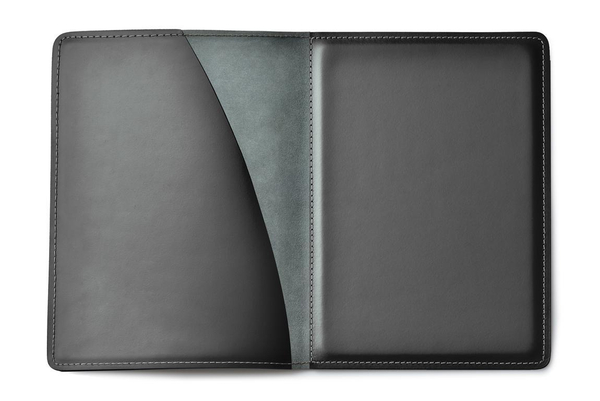 Папка "НА ПОДПИСЬ" из кожи цвет ЧЕРНЫЙ