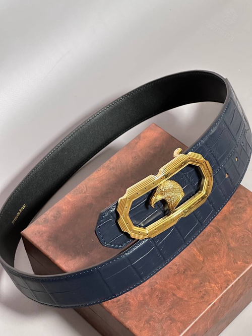 Ремень Stefano Ricci из кожи крокодила