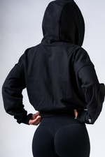 Худи Relaxed Zip Hoodie POWER 895 Черная