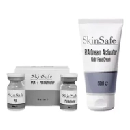 PLA+Activator & Face Cream Skin Safe | Полимолочная кислота + ПДРН в комплекте с кремом
