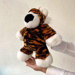 тигр из натурального меха