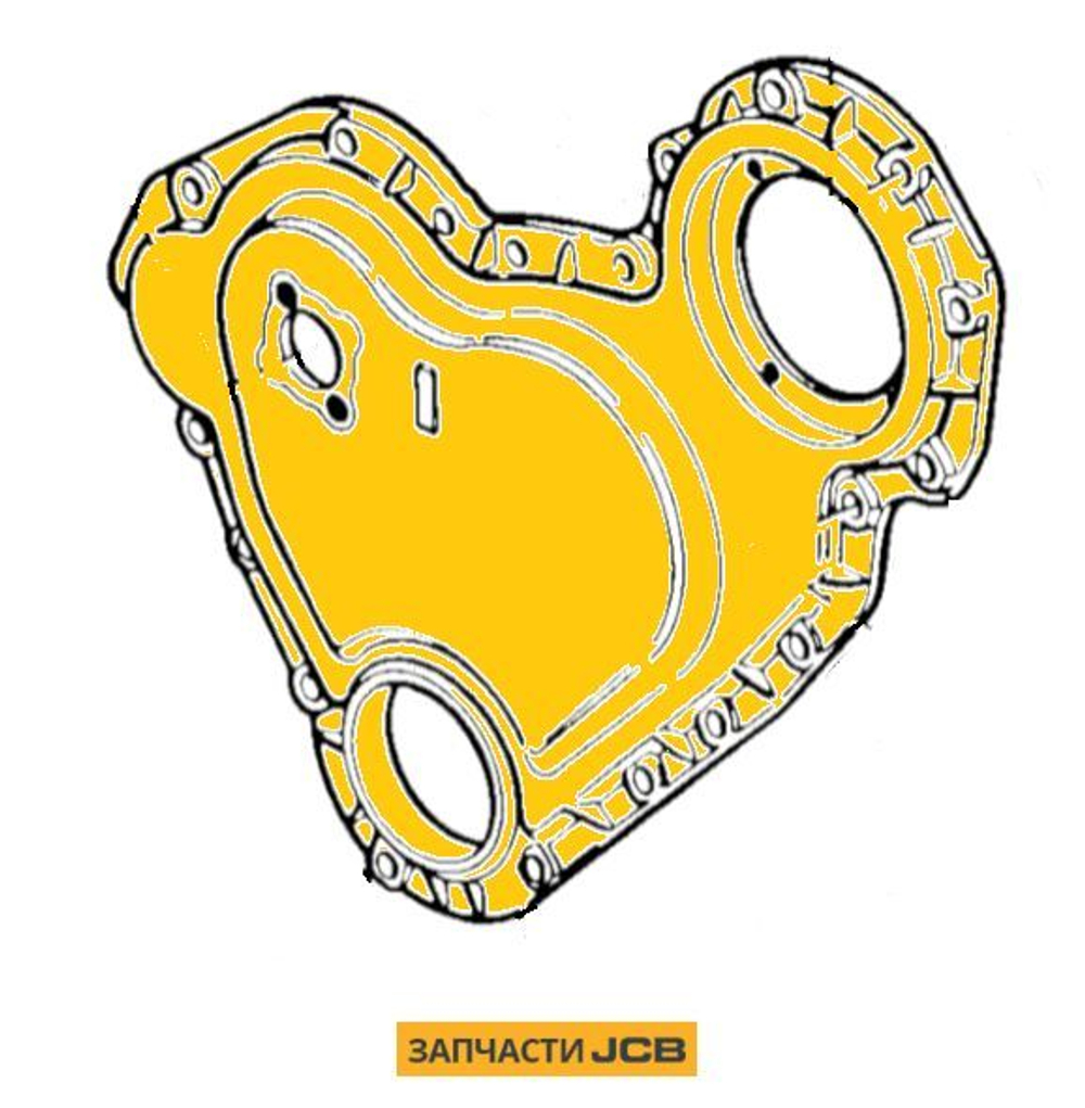 Крышка ДВС передняя JCB 02/102195