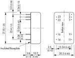 Преобразователь DC-DC модульный TRACO POWER THD 12-2411WI