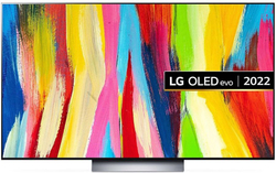 ТВ OLED LG 55" OLED55C2 темно-серый Ultra HD 120Hz  WiFi Smart TV (OLED55C24LA)